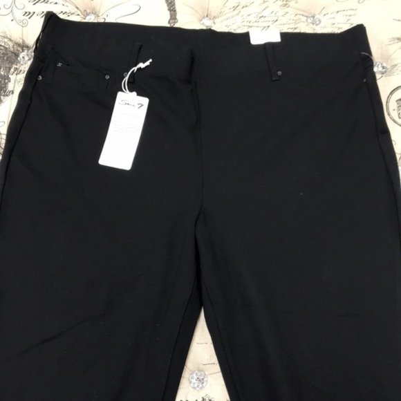 Seven7 Sweetheart Coated Pull-On Pants - Picture 4 of 10